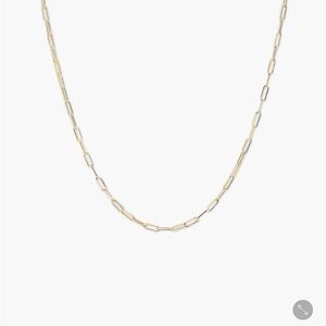 Mejuri 14k solid gold BOYFRIEND BOLD CHAIN NECKLACE 22in